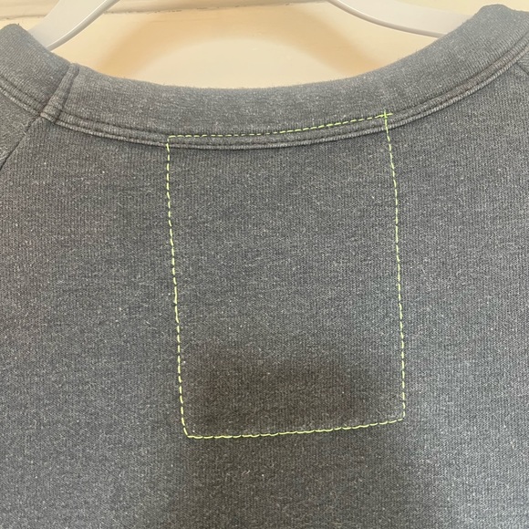 Aviator Nation Malibu Crewneck Sweatshirt-Charcoal - Picture 6 of 7